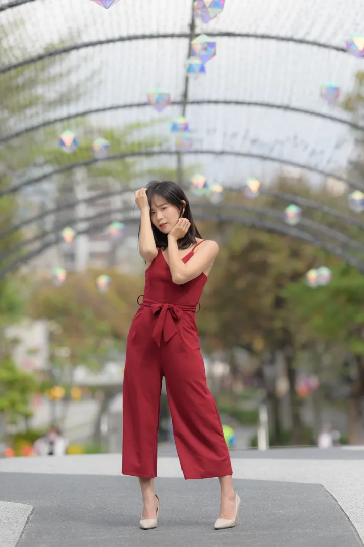 [Mzsock] NO.217 YoYo elegant jumpsuit with high heels street photography#[105P]-60