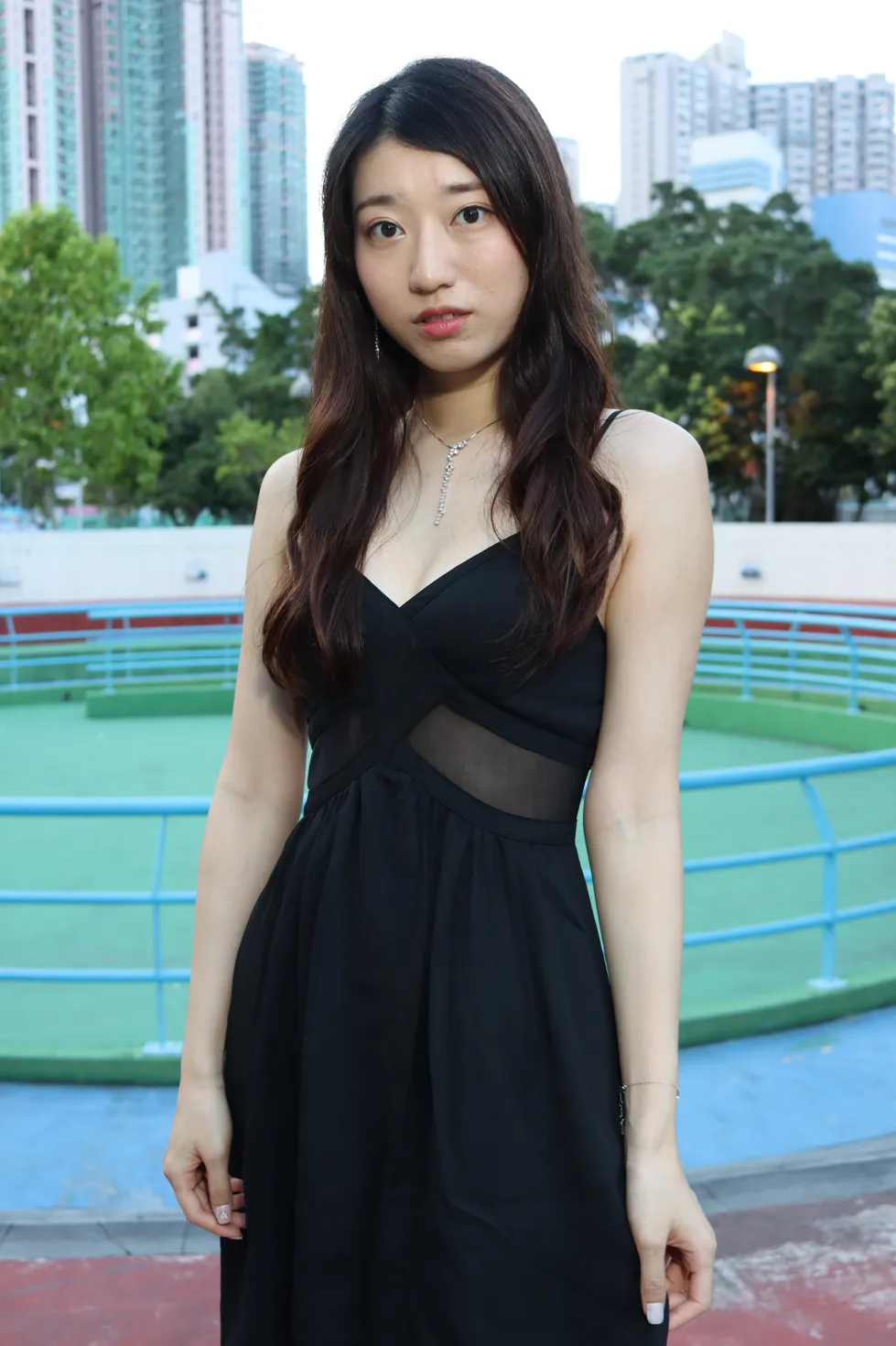 [Mzsock] NO.106 Wu Xiaokui Park black dress street photography#[61P]-38