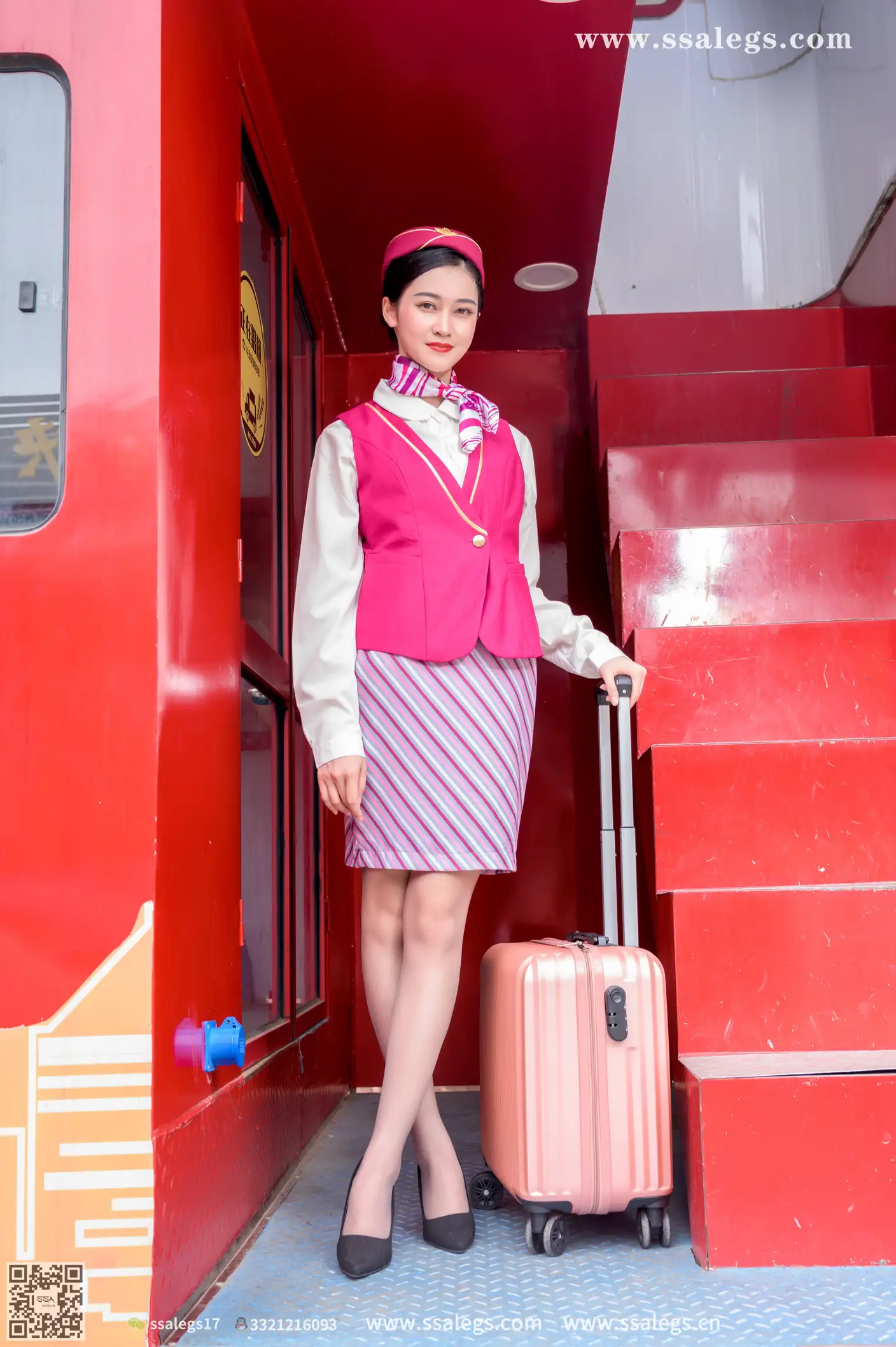 [Mzsock] NO.435 Manman, her stewardess dream (Part 1) silk club#[127P]-68