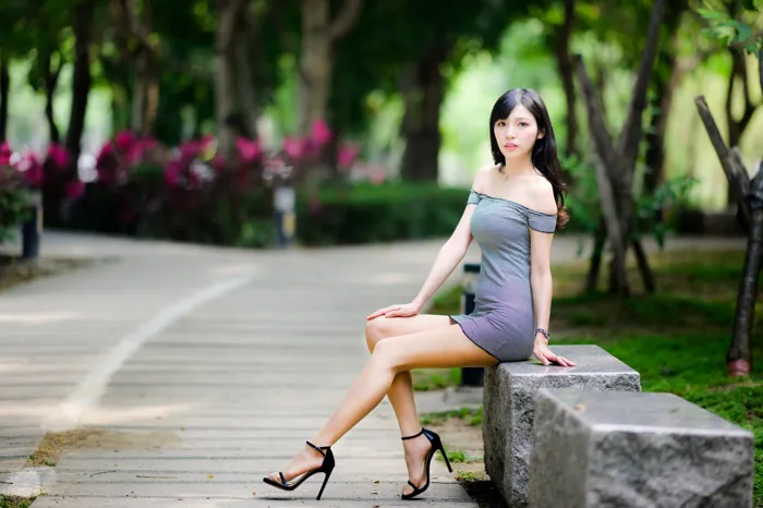 [Mzsock] NO.045 Bao Stockings and High Heels Beautiful Legs Outdoor Shot street photography#[79P]-23