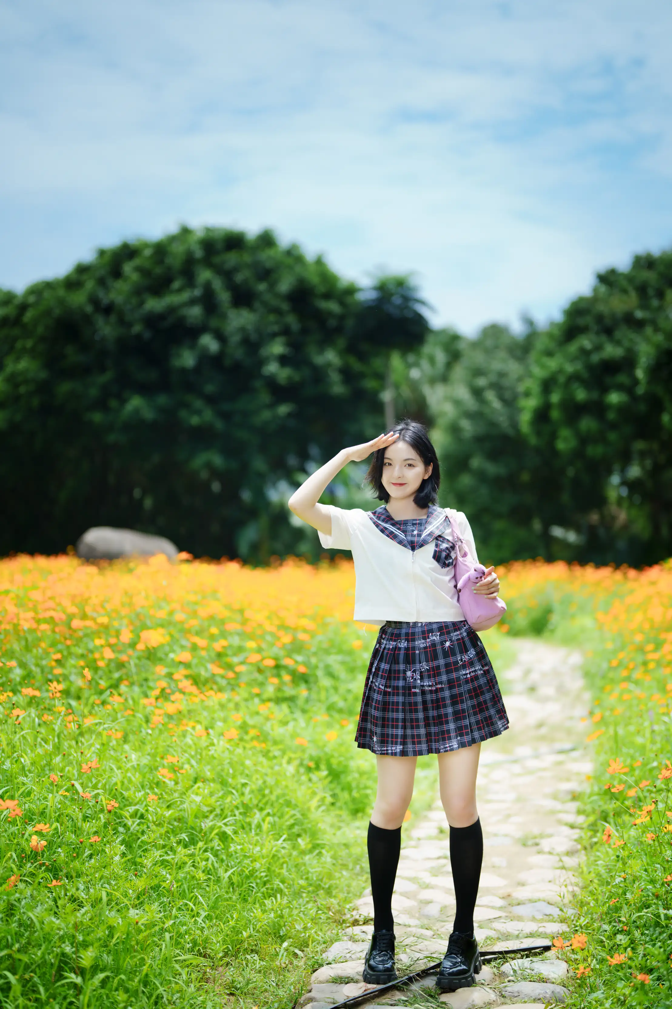 [YITUYU] 2021.11.12 Vol.441 – JK girl in the flower field dudu#[51P]-32